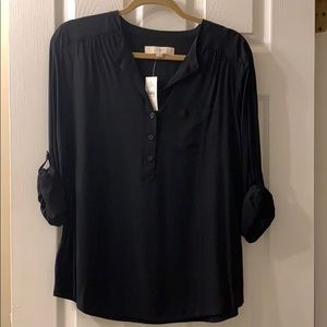 Black Loft Blouse - with tags !